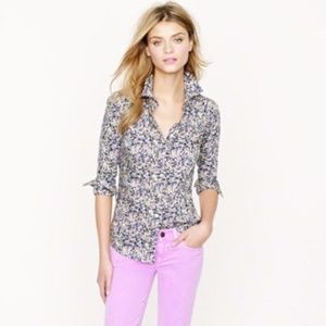 Liberty for J.Crew Perfect Shirt-Wiltshire Floral